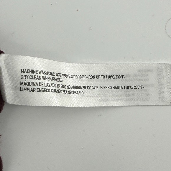 Denim & Flower Ricky Singh Shirt Mens L Hoodie Pullover Long Sleeve Maroon Birds - Picture 8 of 9